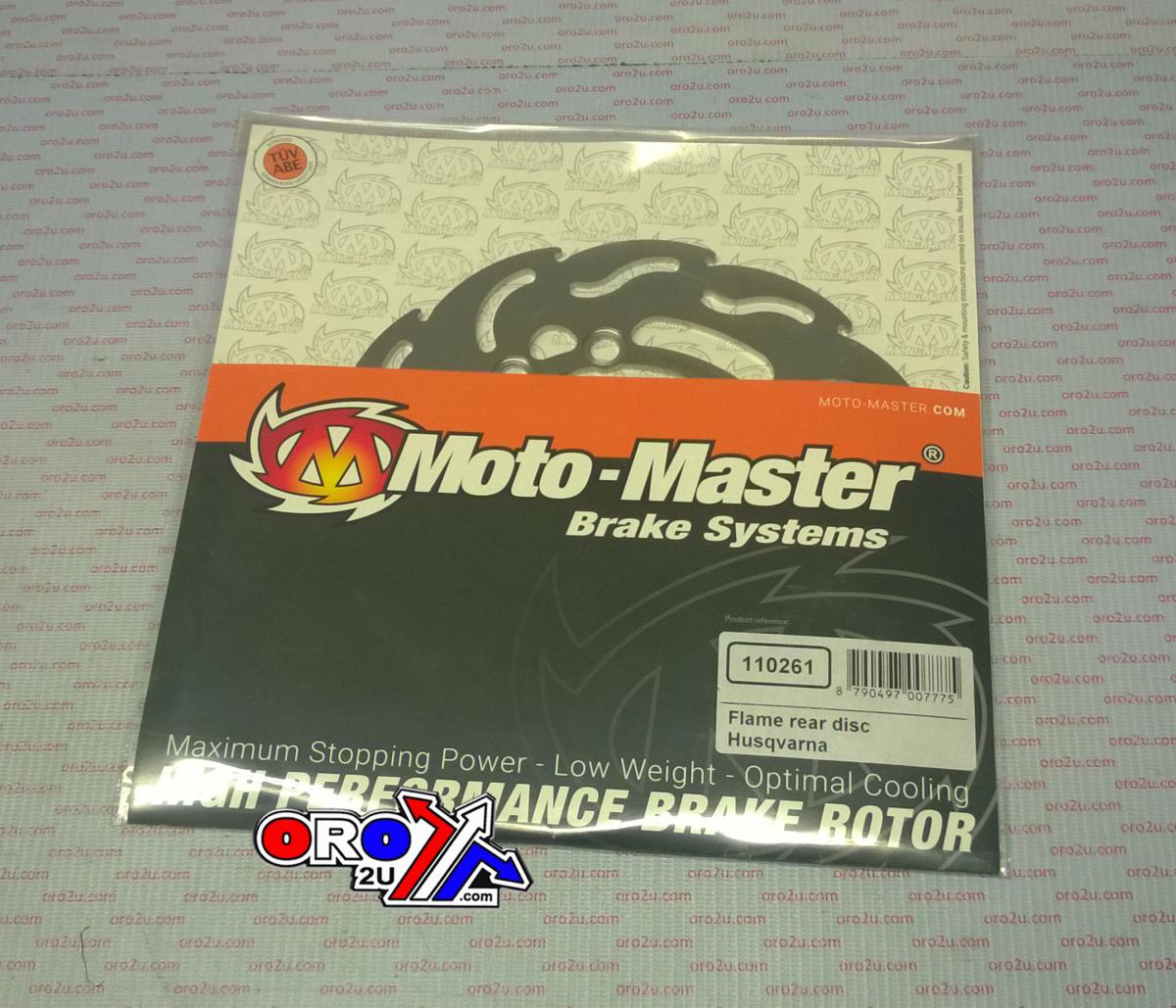 DISC REAR HUSKY MOTO-MASTER FLAME, HUSQVARNA 110261 image 1