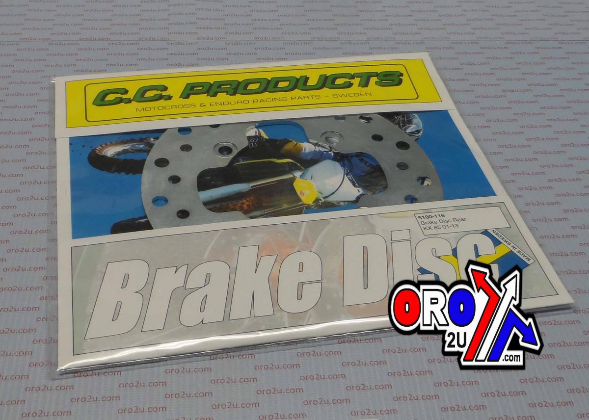 DISC BRAKE REAR KX85 01> CC, CROSS-CENTER PRODUCT 5100-116 image 1
