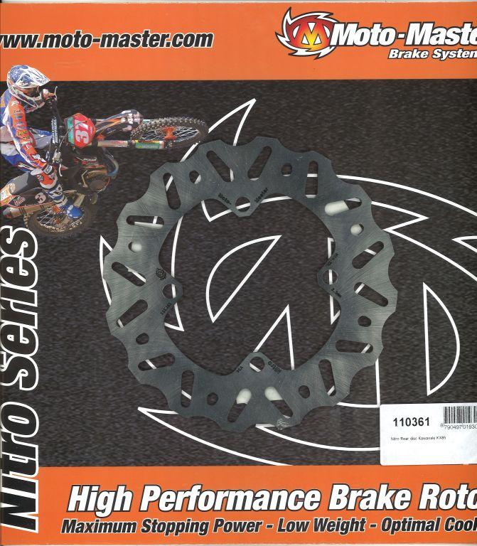 DISC BRAKE REAR KX85 01>, MOTO-MASTER 110361 image 1