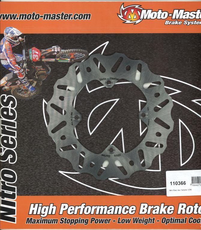 DISC BRAKE REAR YZ80/85 NITRO, MOTO-MASTER 110366 image 1