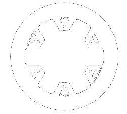 DISC BRAKE REAR RM SOLID CC, CROSS-CENTER PRODUCT 5100-45 thumbnail 2