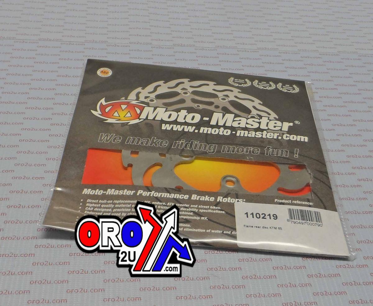 DISC BRAKE REAR KX RM 80 FLAME, MOTO-MASTER 110212 thumbnail 3