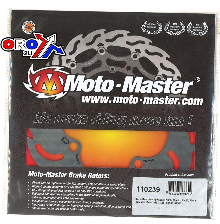 DISC BRAKE FRONT / REAR KX65, KX60/65 FLAME, MOTO-MASTER 110239 thumbnail 3