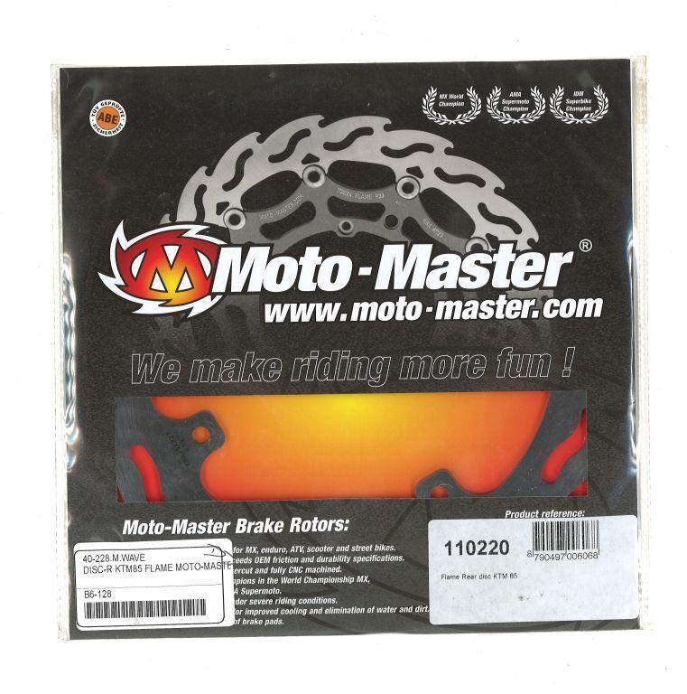 DISC BRAKE REAR KTM85 FLAME, MOTO-MASTER 110220 thumbnail 2
