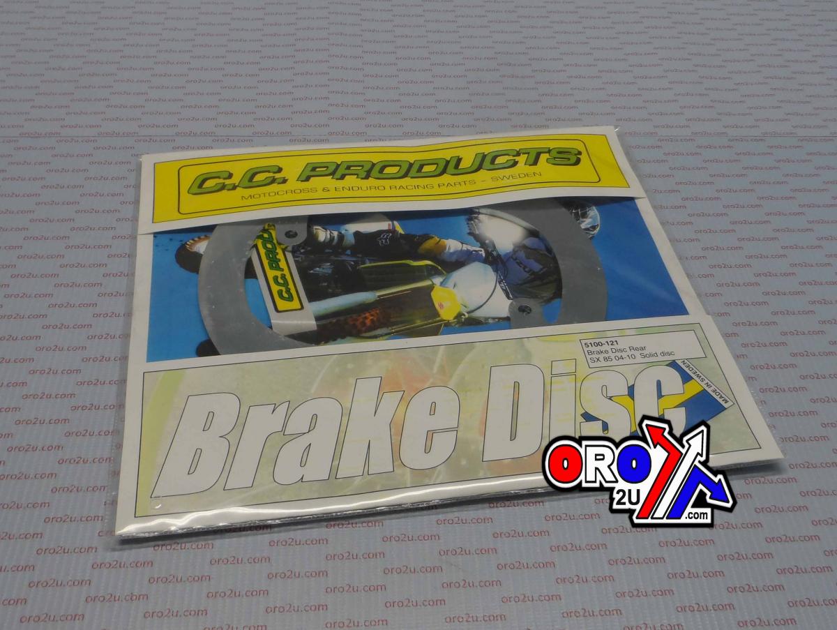 DISC BRAKE REAR KTM85 SOLID CC, CROSS-CENTER PRODUCT 5100-121 image 1
