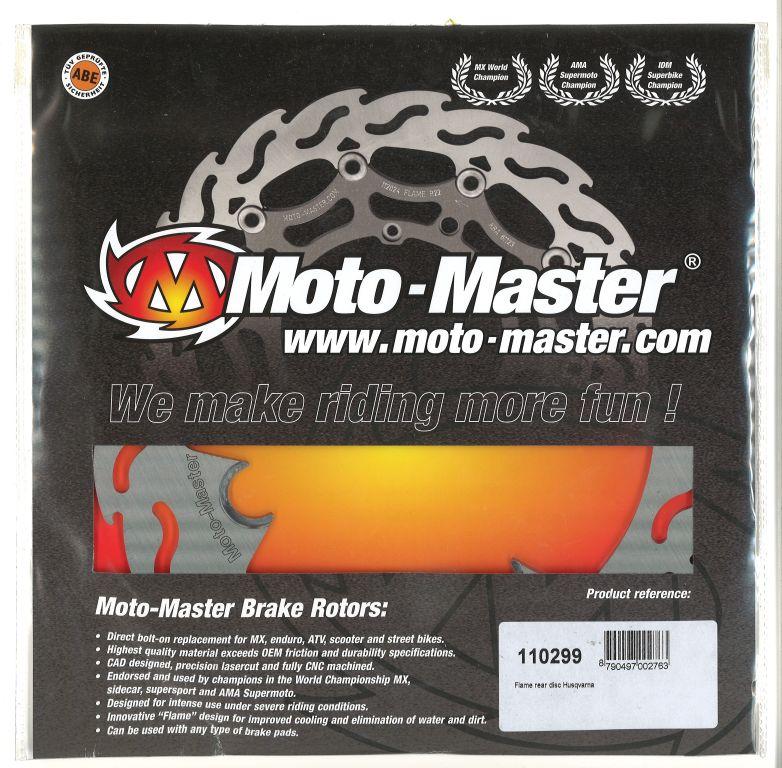 DISC BRAKE REAR HUSKY FLAME, MOTO-MASTER 110299 thumbnail 2