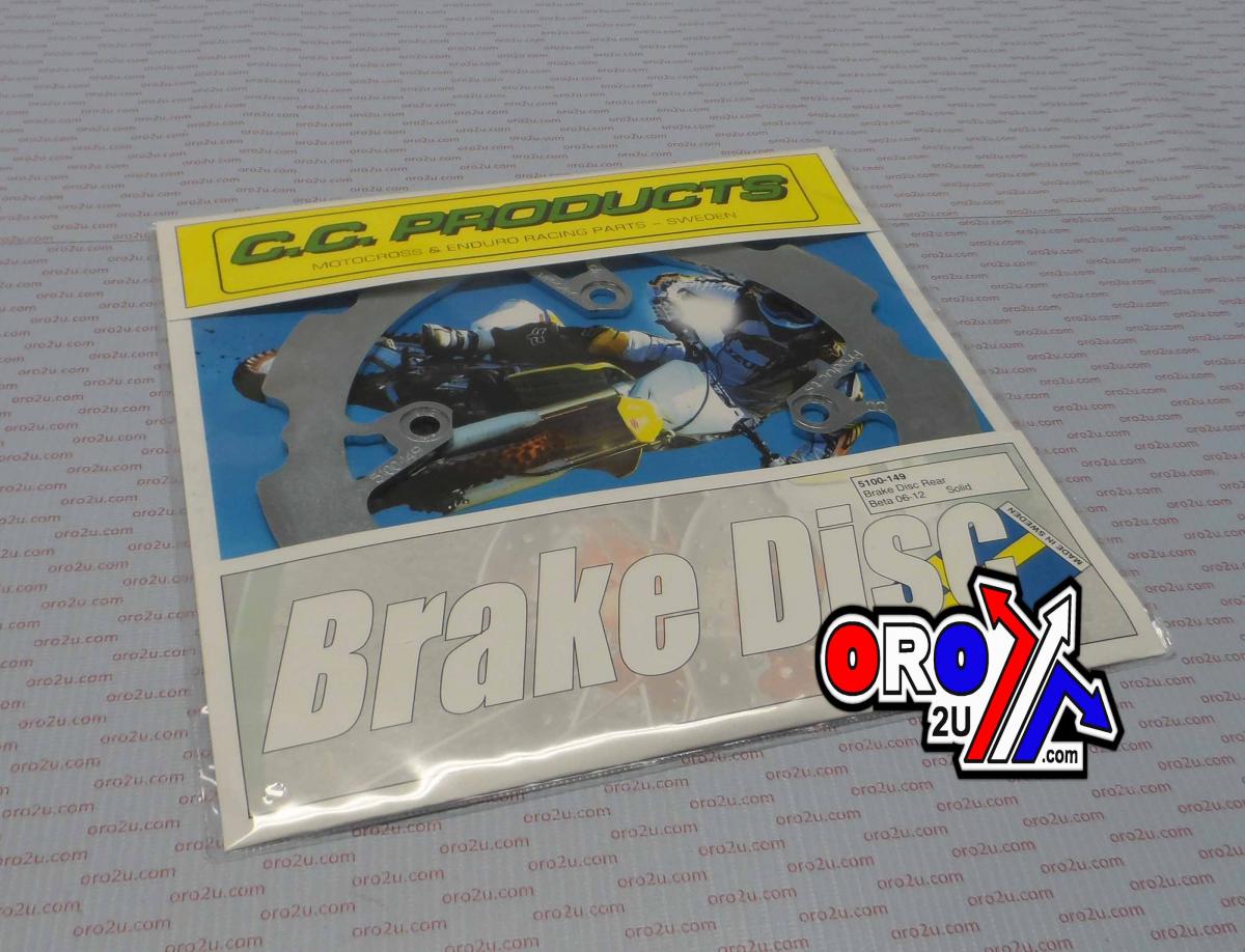 DISC BRAKE REAR BETA SOLID, CROSS-CENTER PRODUCT 5100-149 image 1
