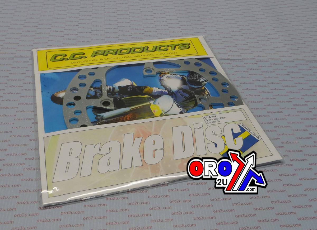 DISC BRAKE REAR SHERCO 04-12, CROSS-CENTER PRODUCT 5100-144 image 1