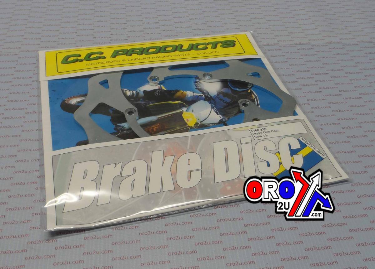 DISC BRAKE REAR BETA 2013-ON, CROSS-CENTER PRODUCT 5100-236 image 1