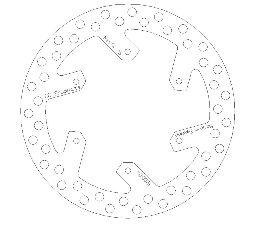 DISC BRAKE REAR YZ 98-01 OEM, CROSS-CENTER PRODUCTS 5100-34 thumbnail 2