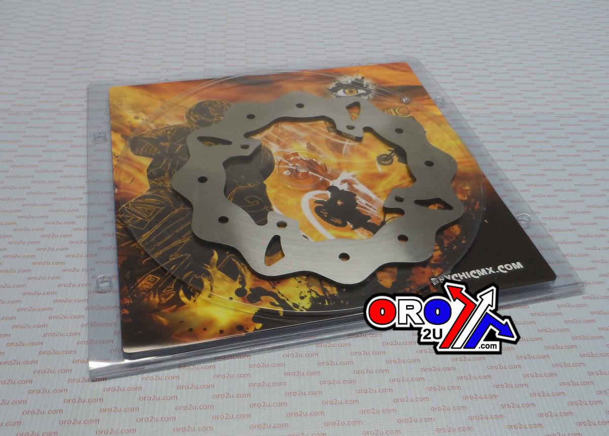 REAR BRAKE DISC 95-18 HONDA CR CRF R X RX 125 250 450 500 PSYCHIC MX-05519W WAVE thumbnail 2
