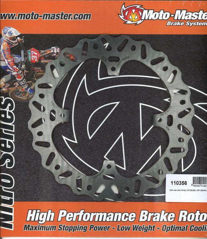 DISC BRAKE REAR CR CRF, MOTO-MASTER 110356 thumbnail 2