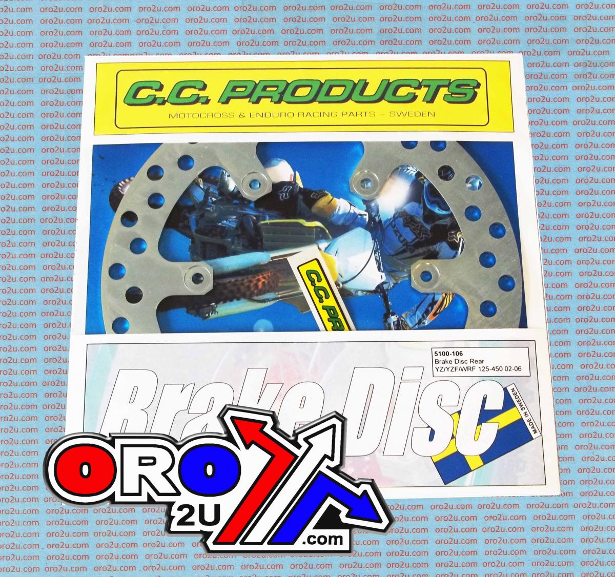 DISC BRAKE REAR YZ YZF OEM 02 image 1