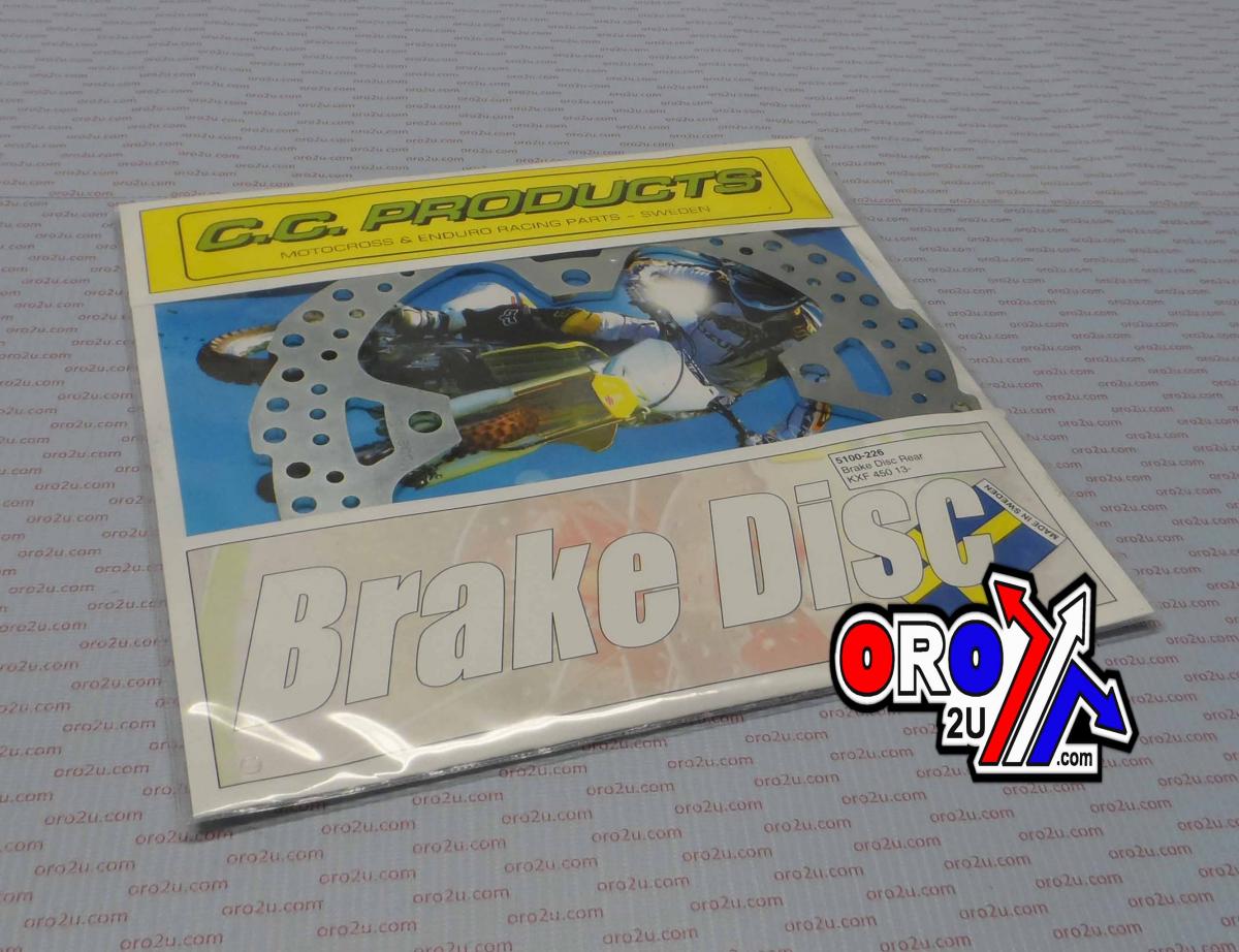 DISC BRAKE REAR KX KXF CC, CROSS-CENTER 5100-226 image 1