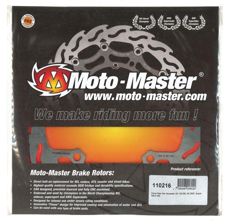 DISC BRAKE REAR KX KXF FLAME, MOTO-MASTER 110216 thumbnail 2