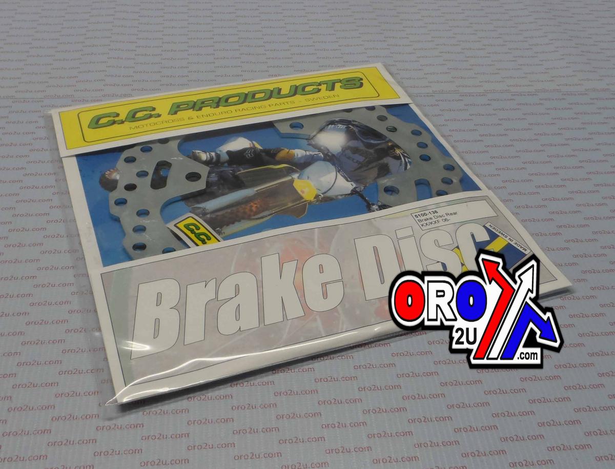 DISC BRAKE REAR KX KXF OEM, CROSS-CENTER PRODUCT 5100-136 image 1