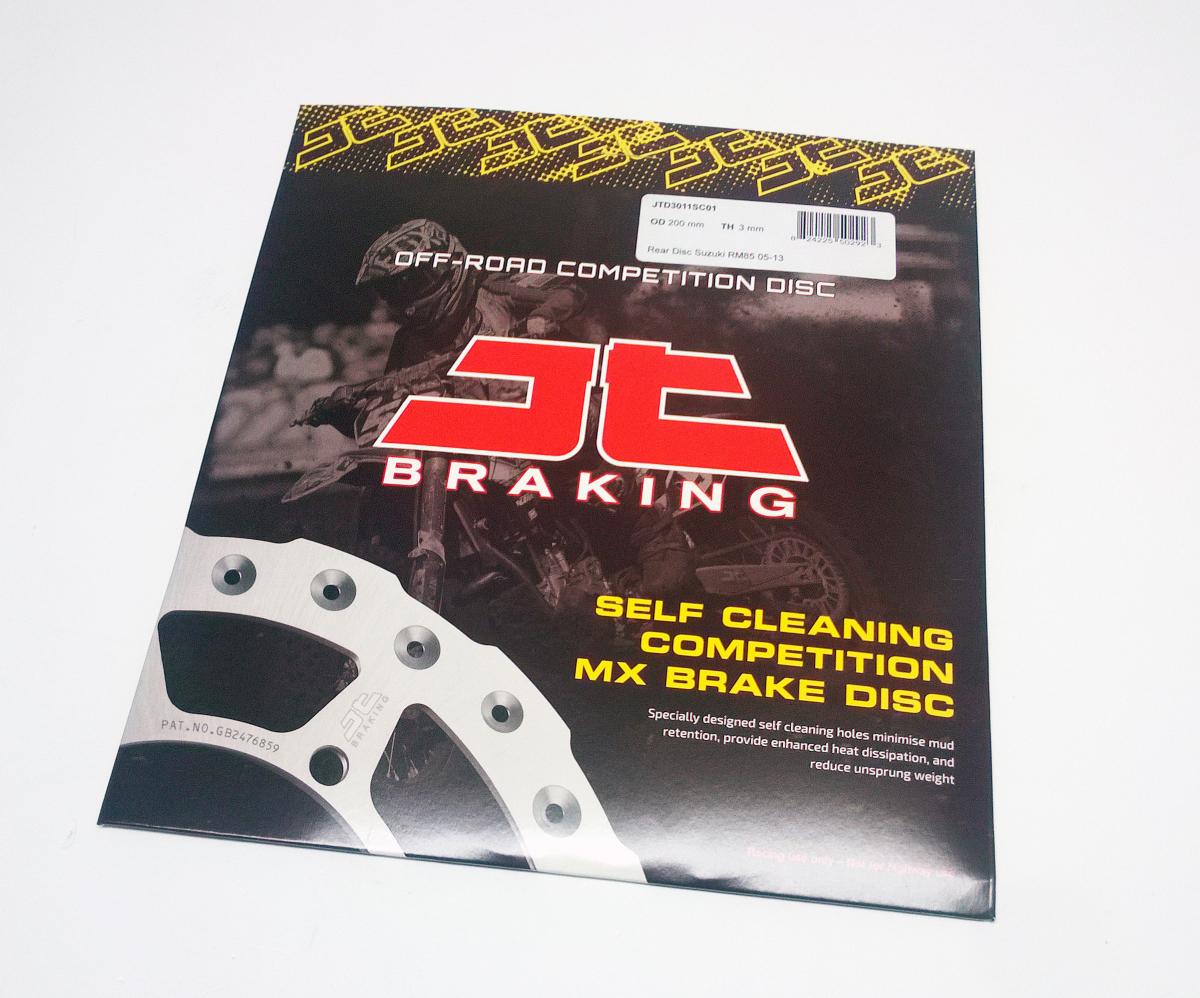 DISC BRAKE REAR RM85 05-16 JT, JTD3011SC01 KAWASAKI, SELF-CLEANING HOLES thumbnail 2