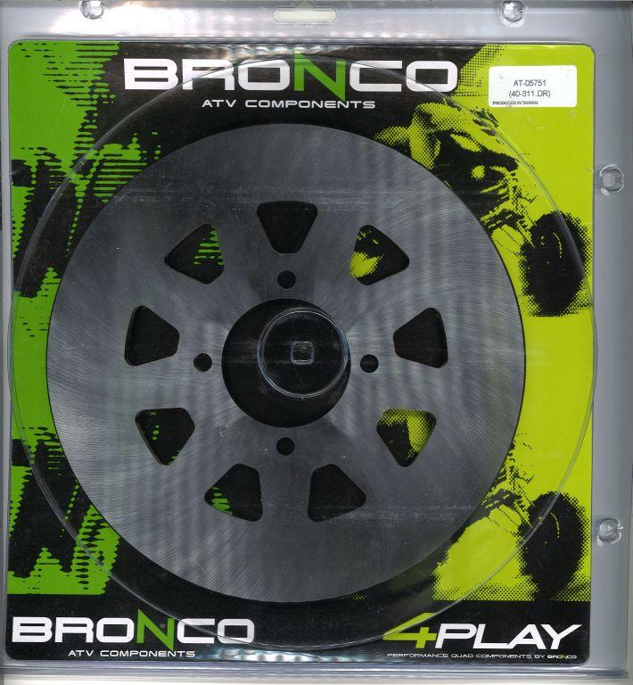 DISC BRAKE REAR YFM350 88-89, BRONCO AT-05751 YAMAHA ATV, MD6053D image 1