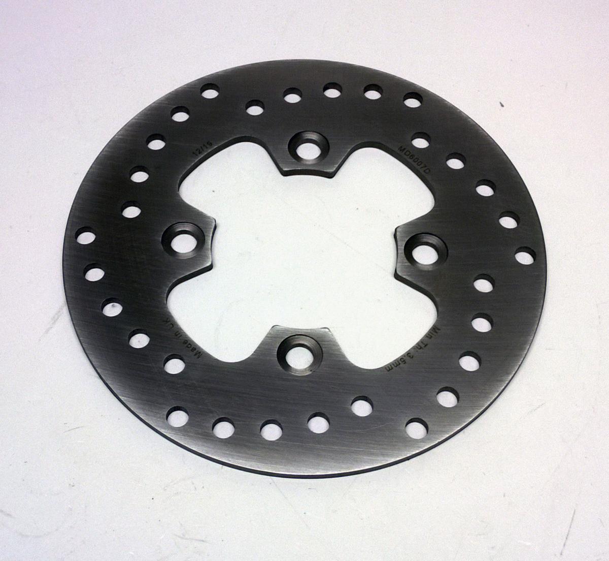 DISC BRAKE REAR TRX250R 86-89, EBC MD6007D HONDA ATV image 1