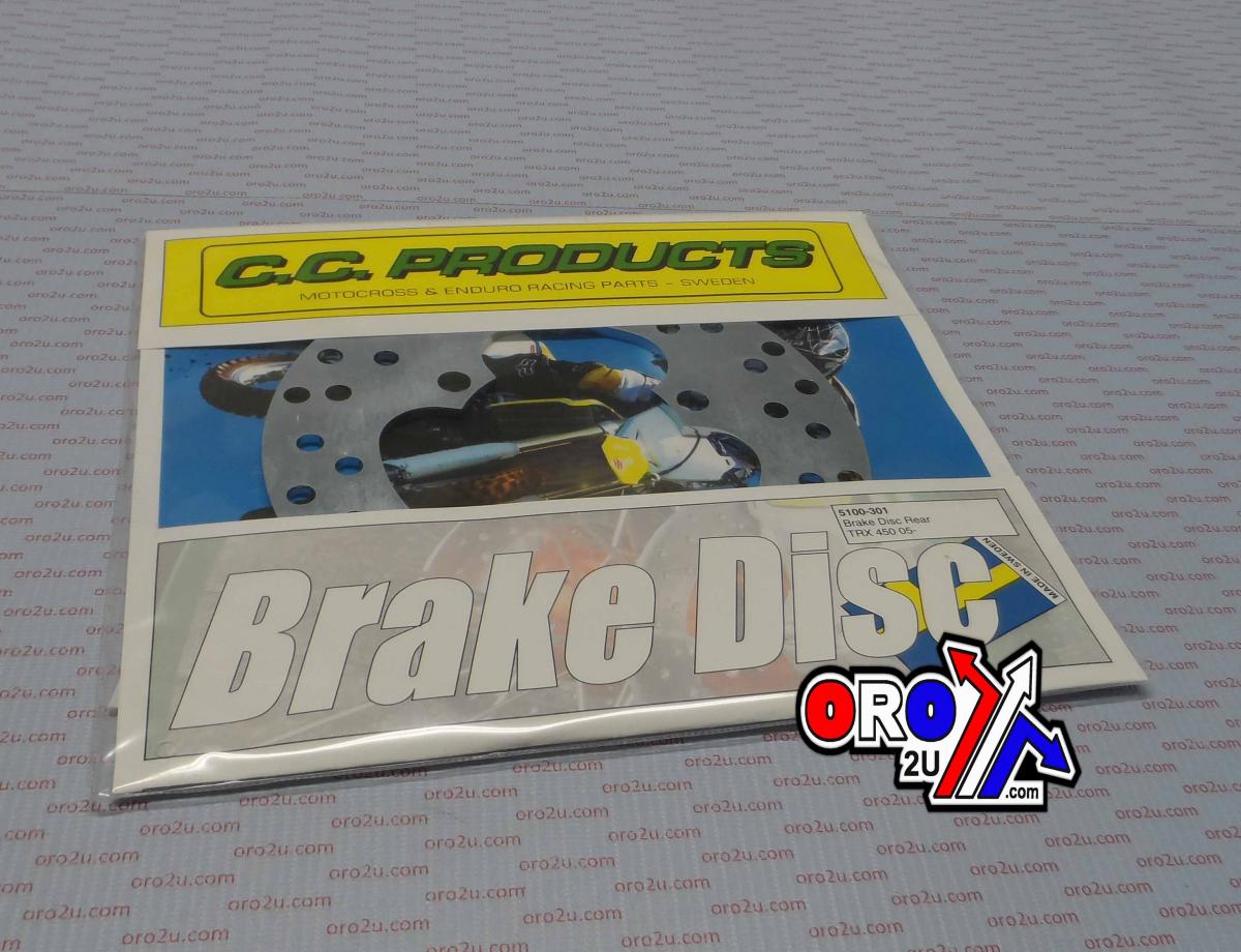 DISC BRAKE REAR TRX450R CC, CROSS-CENTER PRODUCT 5100-301, 43251-HP1-003 image 1