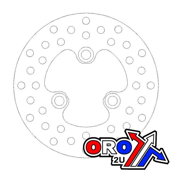 DISC BRAKE FRONT LTR450 06-11, 59211-45G00 MOTO-MASTER 110303 thumbnail 2