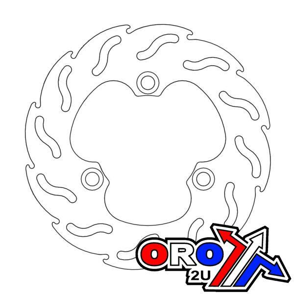 DISC BRAKE REAR LTR450 06-07, 69211-45G00 110304 MOTO-MASTER thumbnail 2