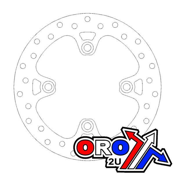 DISC BRAKE FRONT GRIZZLY, MOTO-MASTER 110350 YAMAHA thumbnail 2