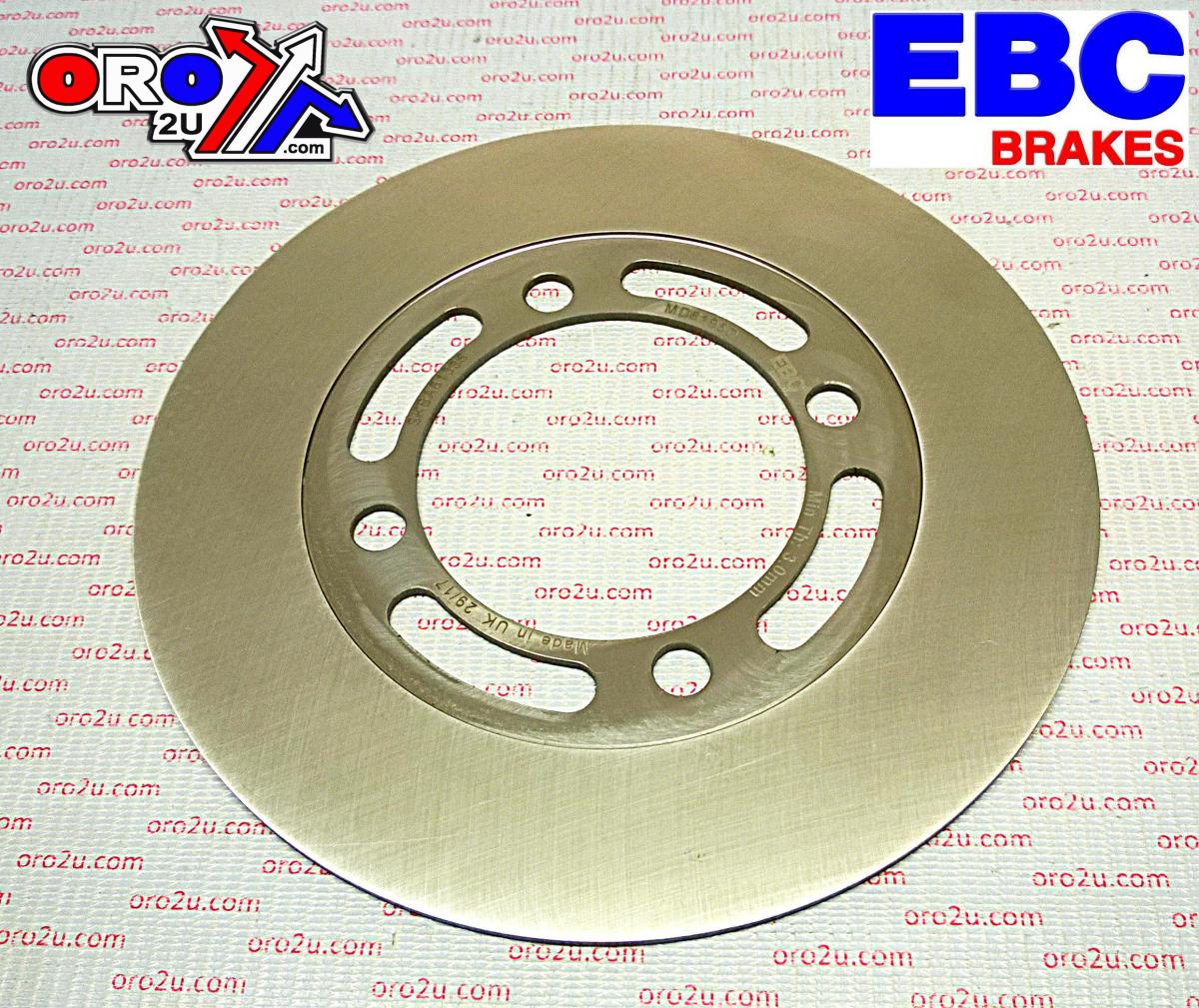 DISC BRAKE FRONT 02-10 LT-A400, EBC MD6195D, 59211-38F20 ATV thumbnail 2
