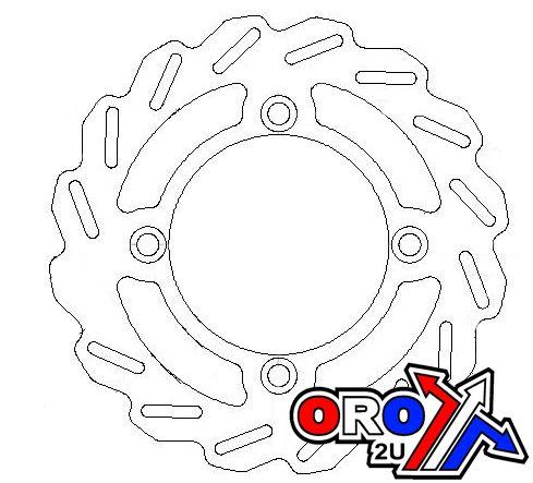 DISC BRAKE FRONT 7-10 LT-A450X, BRONCO AT-05786W K4108-01513 thumbnail 4