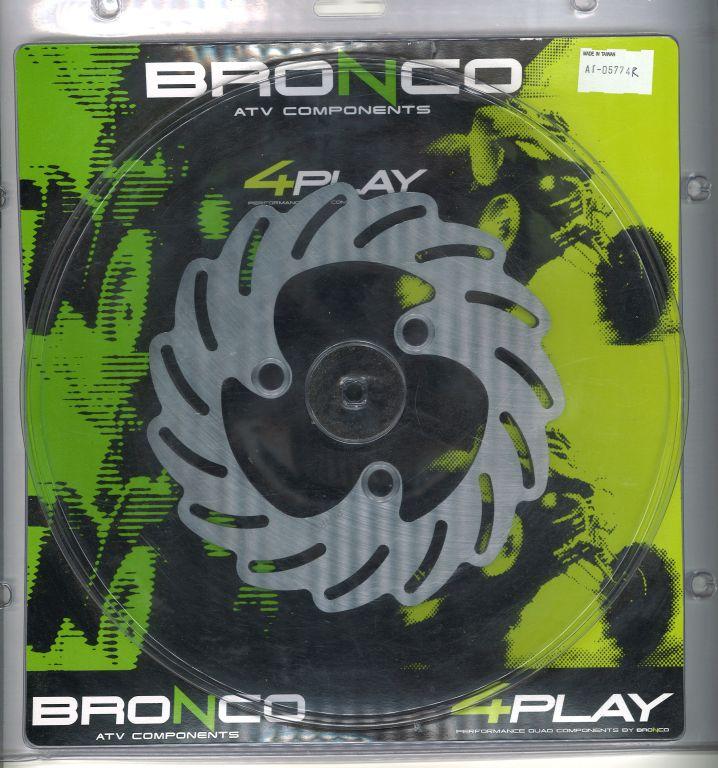 DISC BRAKE FRONT TRX ID 58.0mm, BRONCO AT-05774R V-HONDA image 1