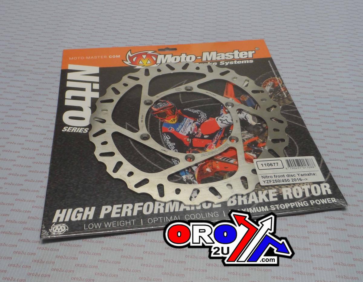 DISC BRAKE FRONT FIXED YZF250/450 16, MOTOMASTER 110677 image 1