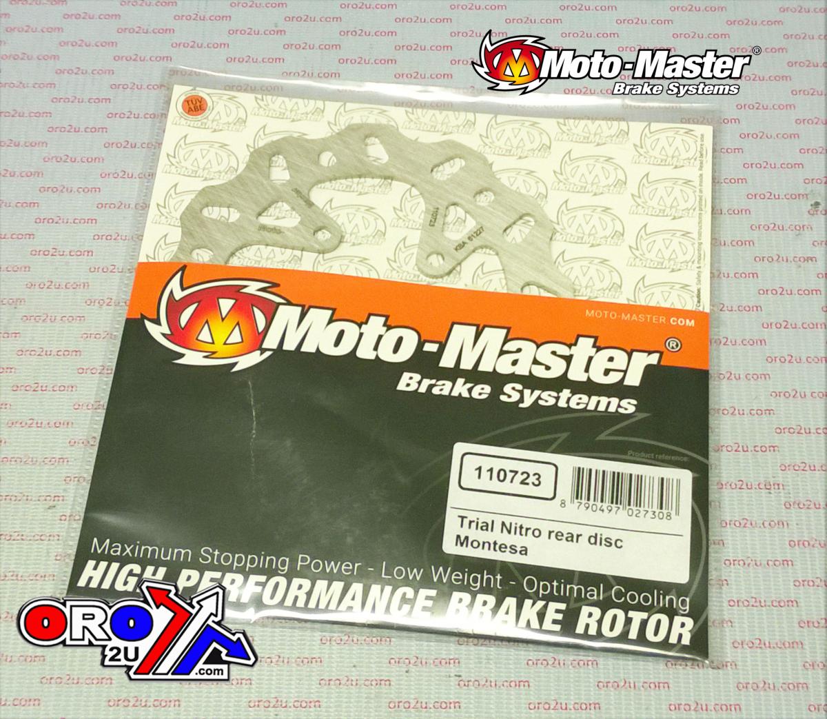 DISC BRAKE REAR NITRO, MOTO-MASTER 110723 image 1