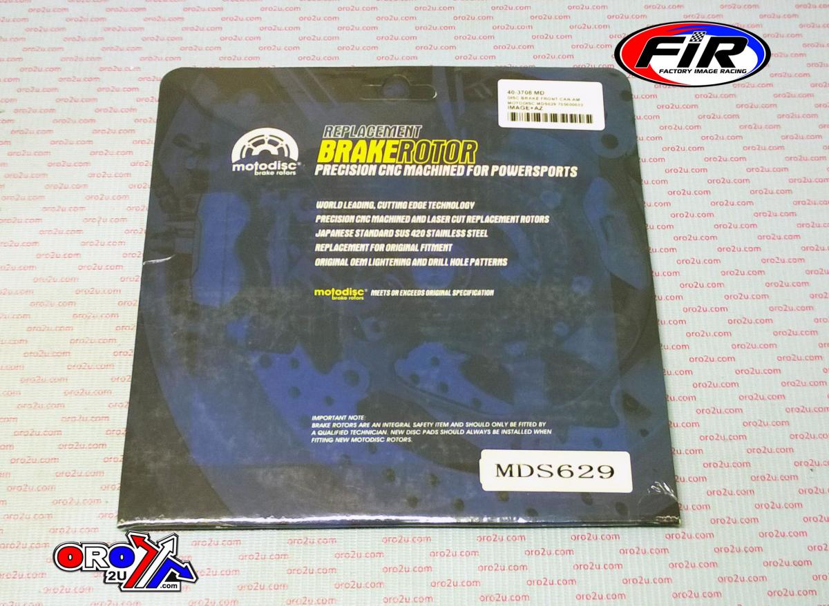 DISC BRAKE FRONT CAN-AM MDS629 705600603 18-0014 thumbnail 2