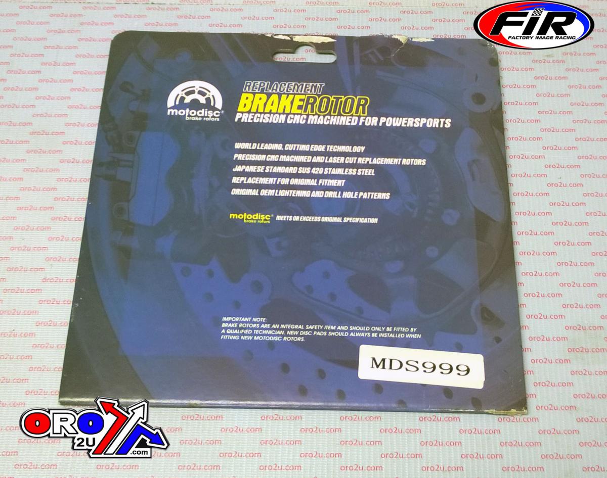 DISC BRAKE REAR LT-F300F 99-17 MDS999 59211-39D00 thumbnail 2