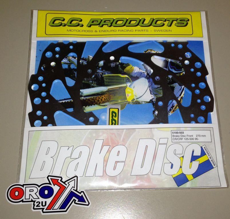 270 DISC FRONT 95-13 CR CRF, CrossCenter 5100-503 OVERSIZE thumbnail 2