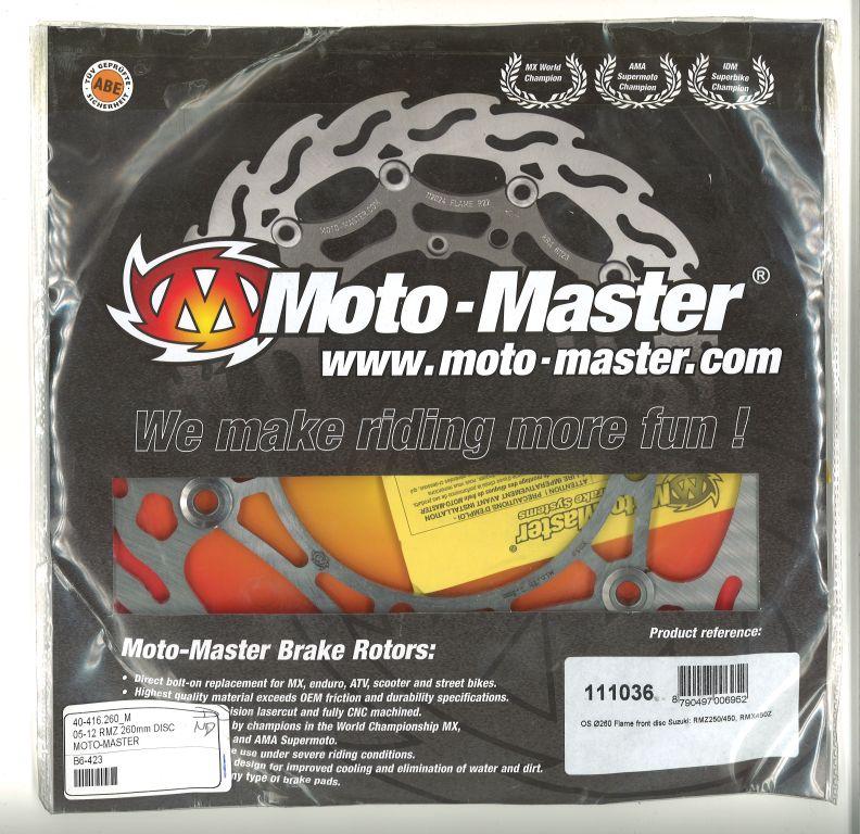 260 DISC FRONT 05-12 RMZ, MOTO-MASTER 111036 OVERSIZE thumbnail 2