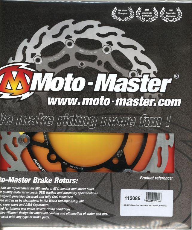 270 DISC FRONT 05-12 RMZ, MOTO-MASTER 112085 OVERSIZE thumbnail 2