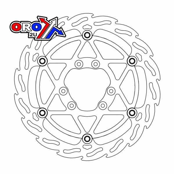 270 DISC FRONT 1990-2013 TM, MOTO-MASTER 112086 OVERSIZE thumbnail 4