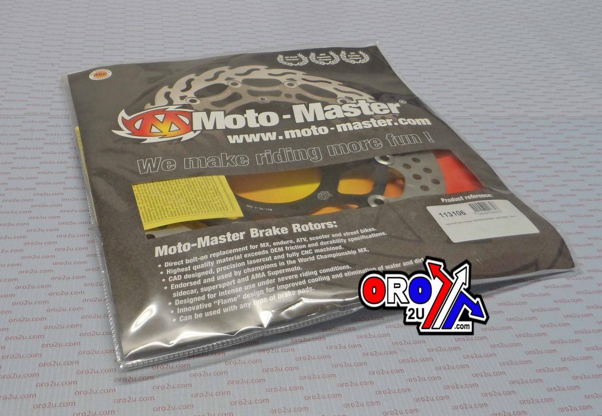 DISC BRAKE FRONT HALO CBF600, MOTO-MASTER 113106 HONDA image 1