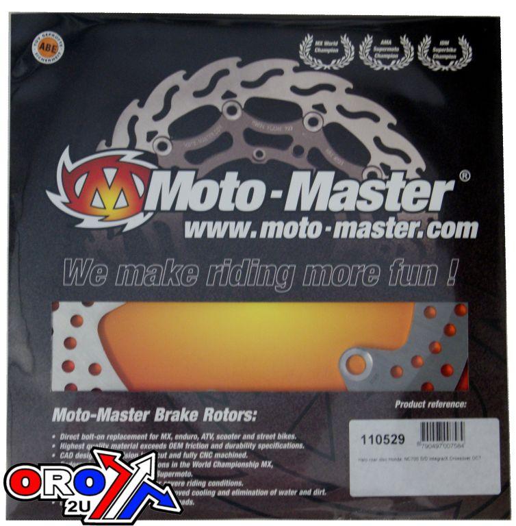 DISC BRAKE REAR HALO NC700, MOTO-MASTER 110529 HONDA image 1