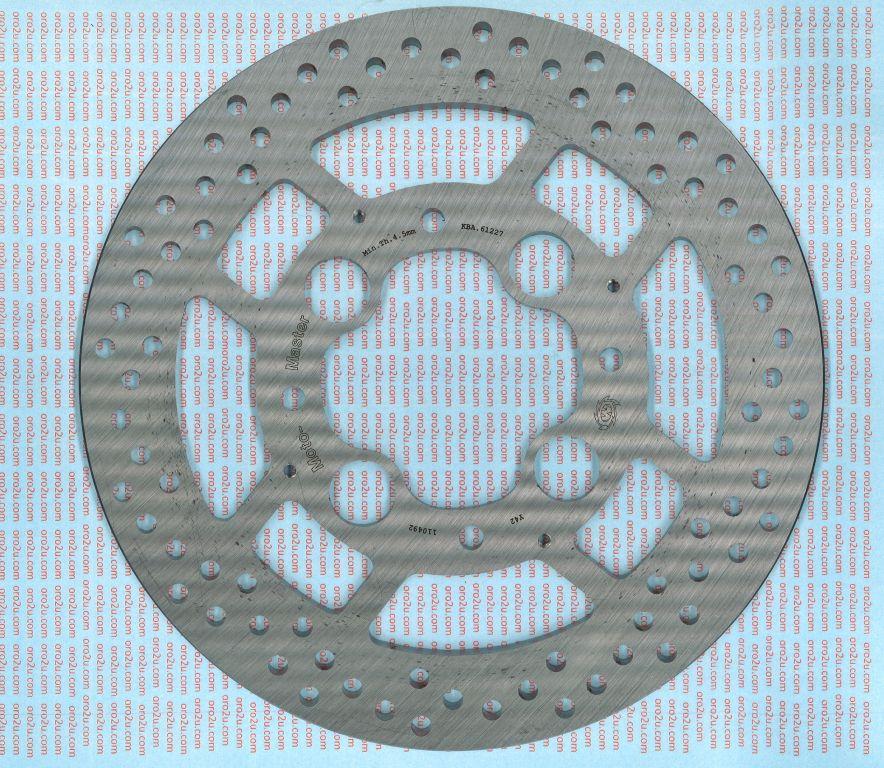 DISC BRAKE REAR HALO XRV750, MOTO-MASTER 110492 HONDA thumbnail 2