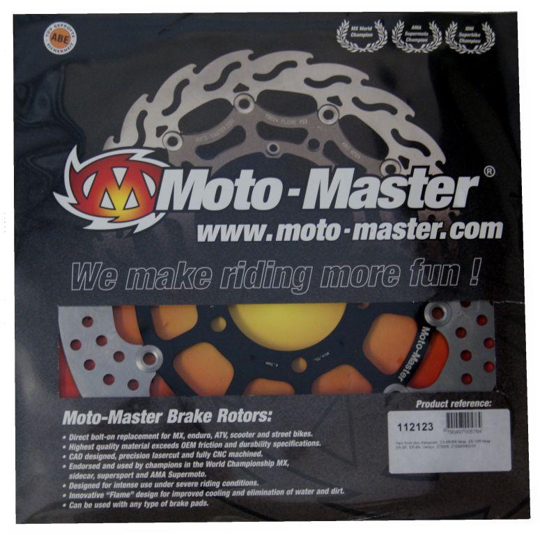 DISC BRAKE FRONT ZX-6R NINJA, MOTO-MASTER 112123 KAWASAKI image 1