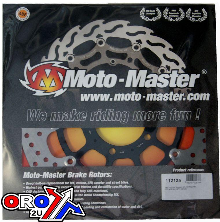 DISC BRAKE FRONT ZX-6R NINJA, MOTO-MASTER 112125 KAWASAKI image 1