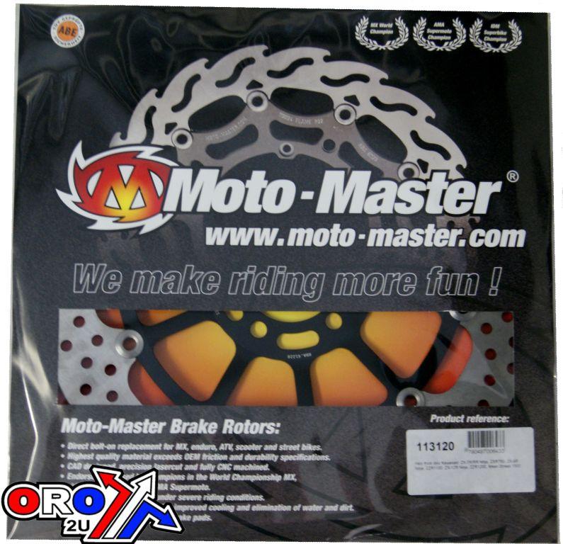 DISC BRAKE FRONT ZX-7R NINJA, MOTO-MASTER 113120 KAWASAKI image 1