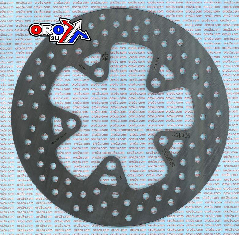 DISC BRAKE REAR ZXR 750, MOTO-MASTER 110457 KAWASAKI image 1