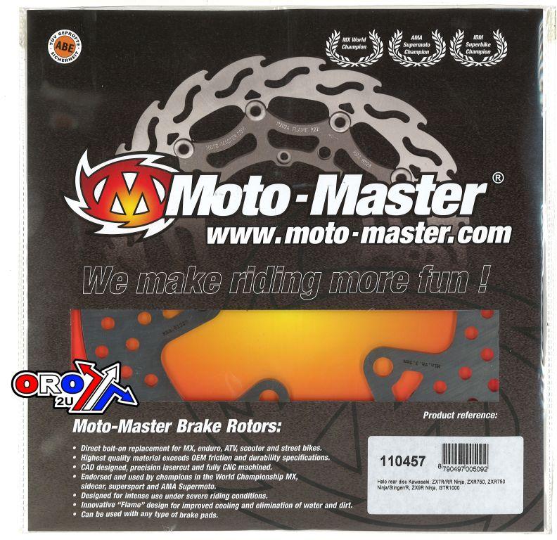 DISC BRAKE REAR ZXR 750, MOTO-MASTER 110457 KAWASAKI thumbnail 2