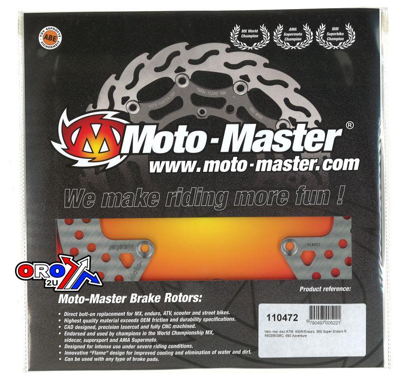 DISC BRAKE REAR KTM 690-990, MOTO-MASTER 110472 SMR thumbnail 2