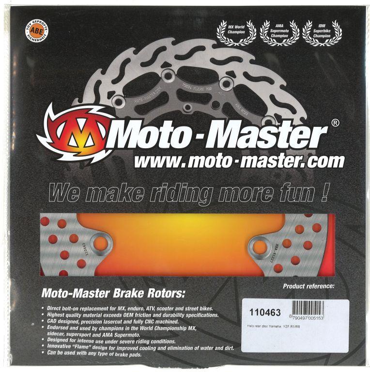 DISC BRAKE REAR YAM YZF R1 R6, MOTO-MASTER 110463 ROAD thumbnail 2