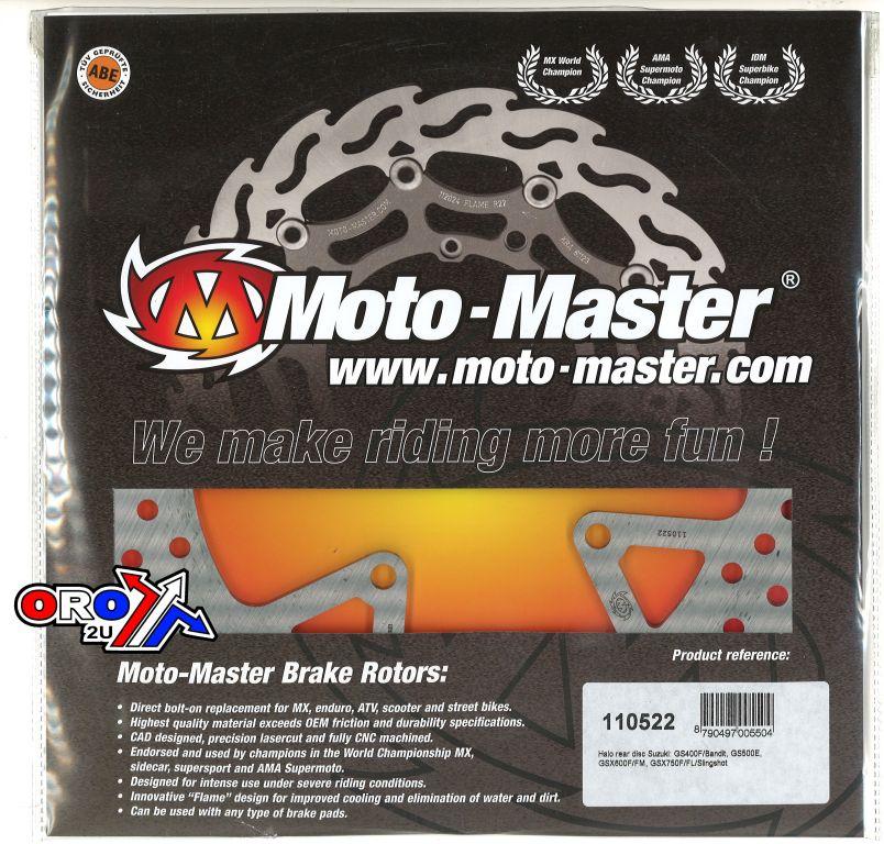 DISC BRAKE REAR SUZUKI, MOTO-MASTER 110522 ROAD thumbnail 2