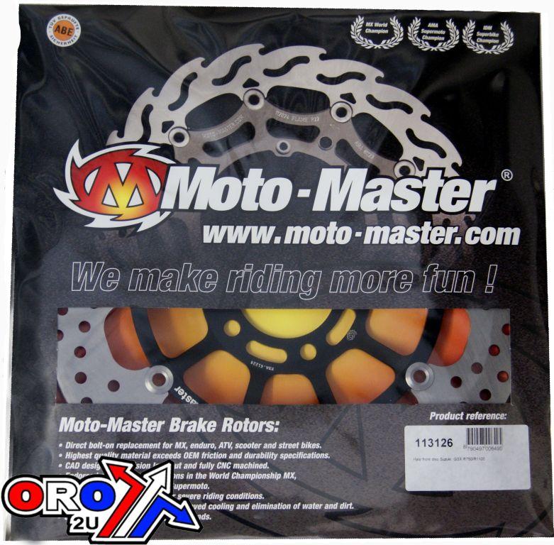 DISC BRAKE FRONT SUZUKI, MOTO-MASTER 113126 ROAD image 1